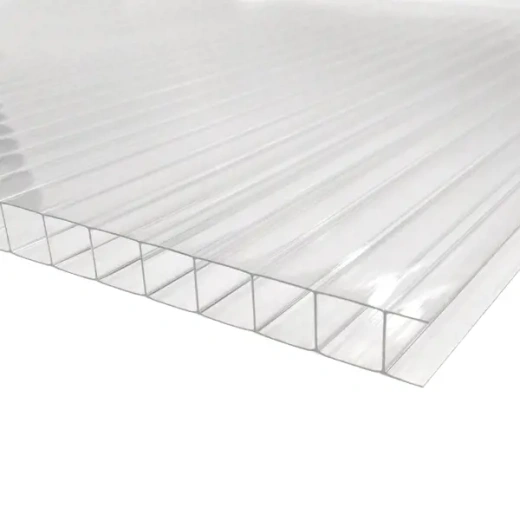 Поликарбонат GreenGarden прозрачный  0,57 кг/ кв.м толщиной 4 мм